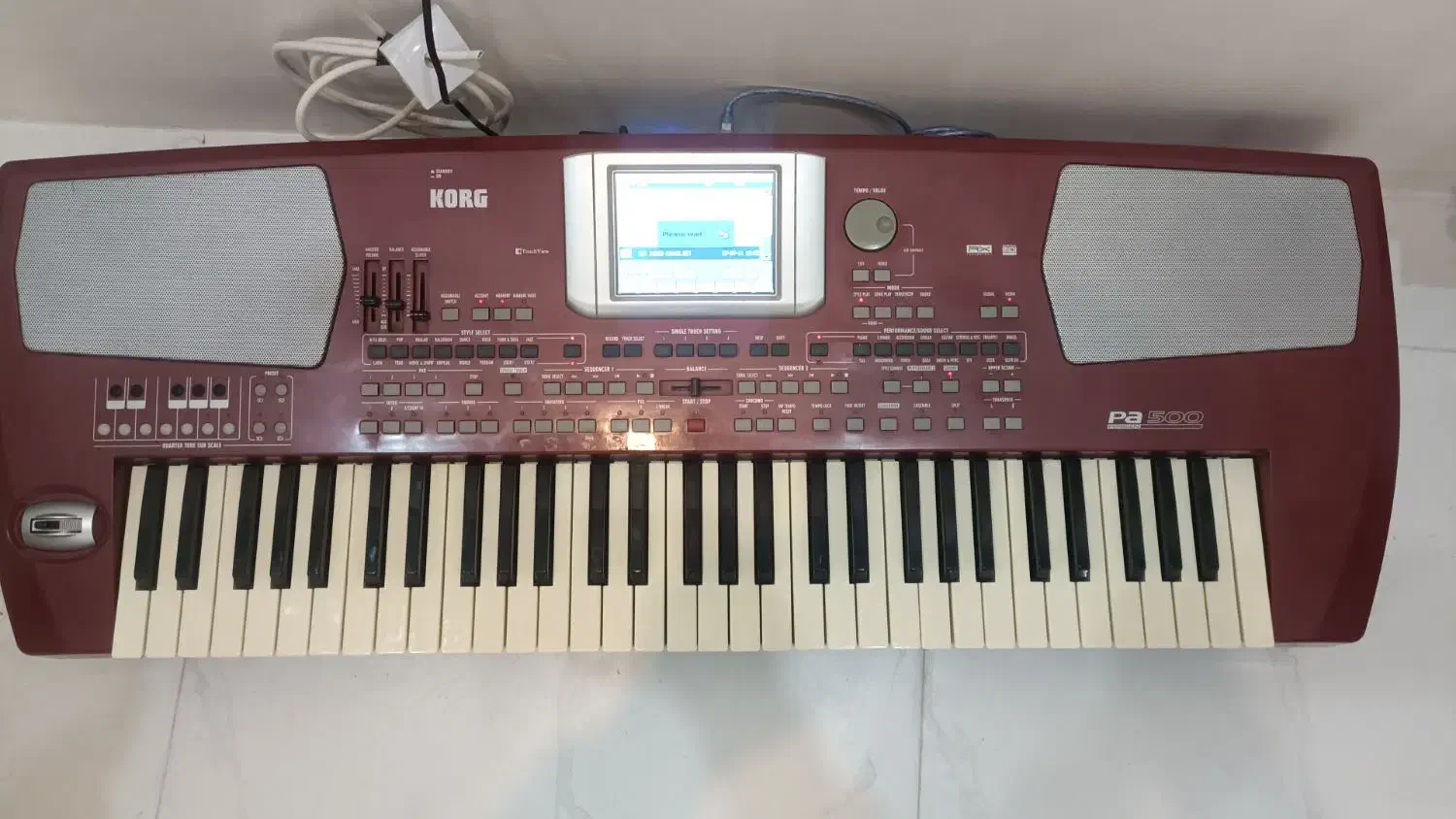 کرگ pa500 تبدیل به 800|پیانو، کیبورد، آکاردئون|ابهر, |دیوار