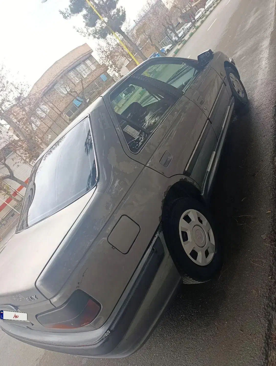 پژو پارس خاکستری مدل 88|خودرو سواری و وانت|سلماس, |دیوار