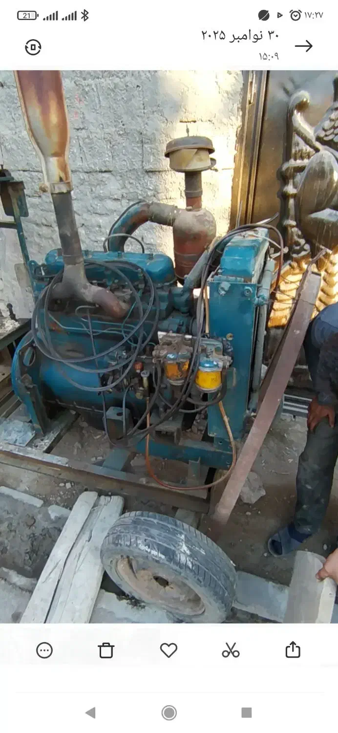 تراکتور رومانی 110|ماشین‌آلات صنعتی|بجنورد, |دیوار