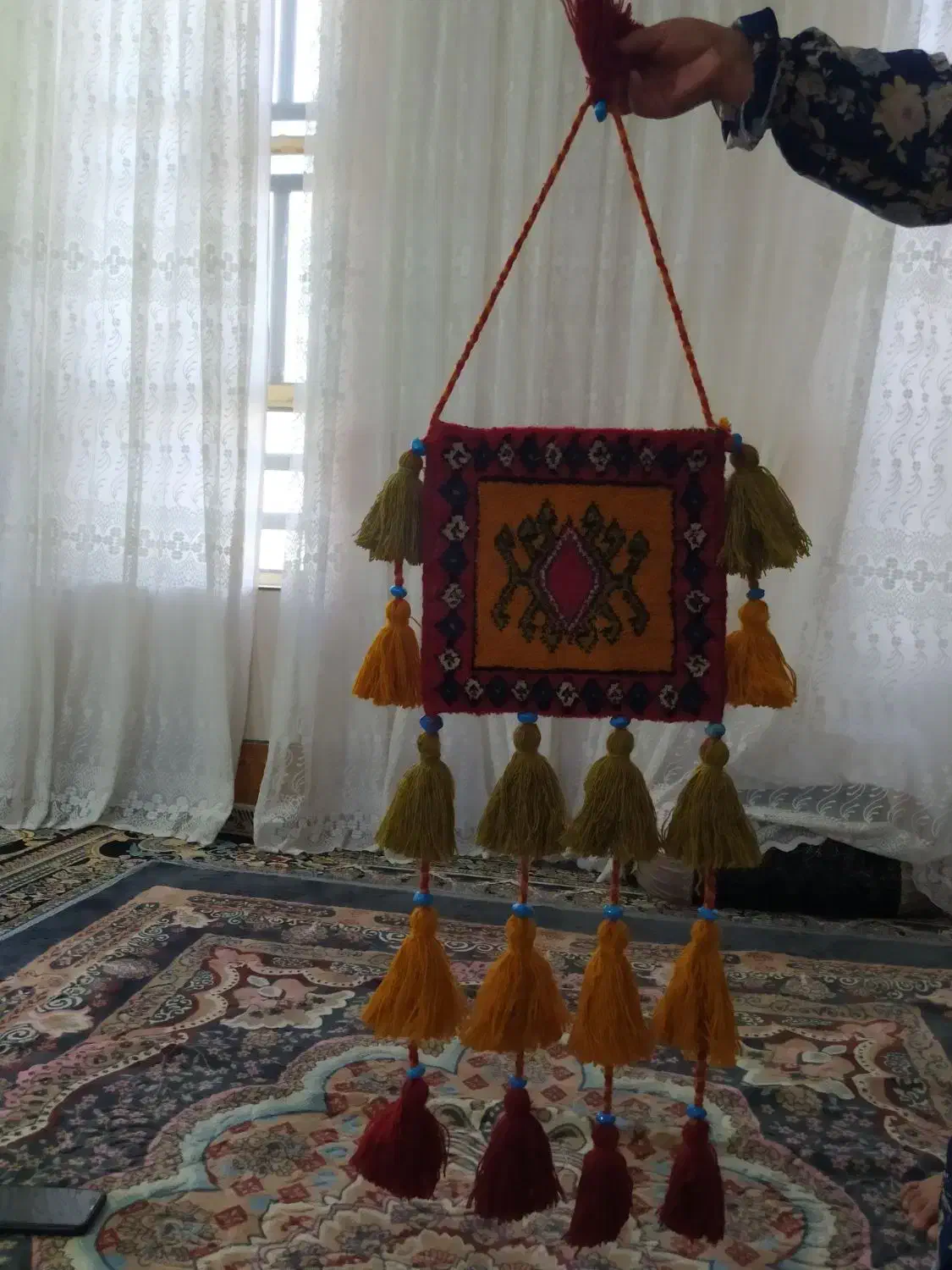 جا قرانی|گلیم، جاجیم، گبه|یاسوج, |دیوار