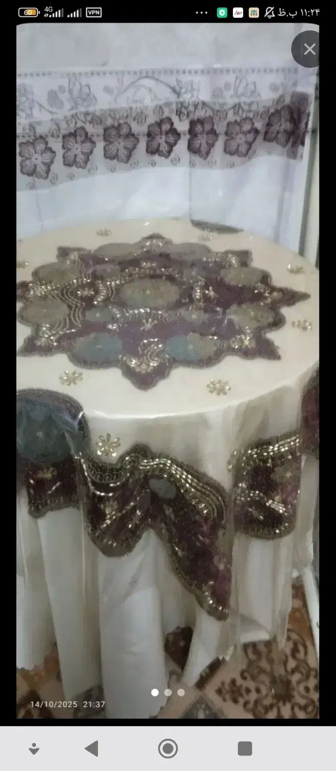 میزگردخاطره جنس چوب ام دی اف|میز و صندلی غذاخوری|ورامین, شهرک مدرس|دیوار