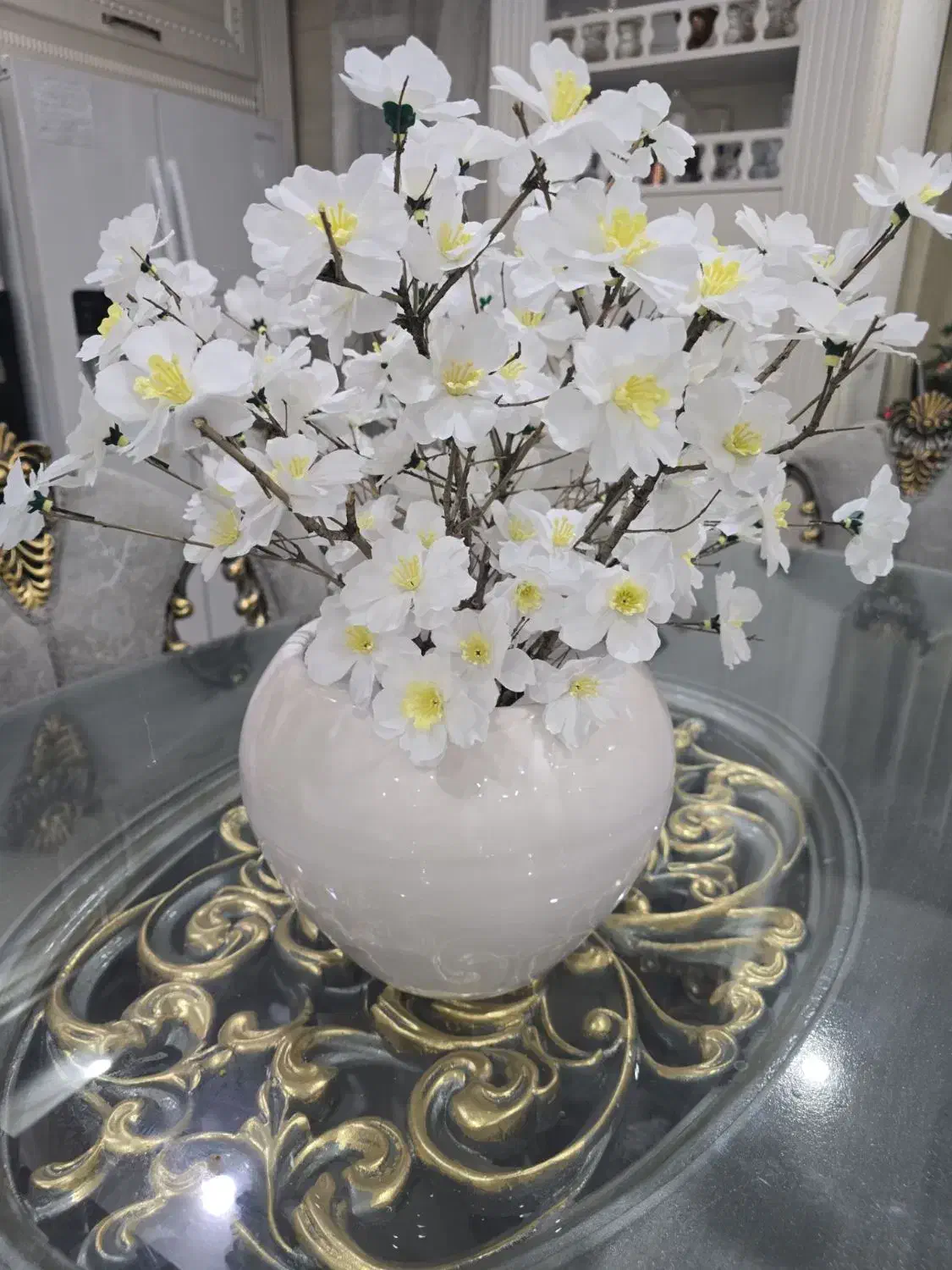 گل.|گل مصنوعی|اسلام‌شهر, شهرک واوان|دیوار