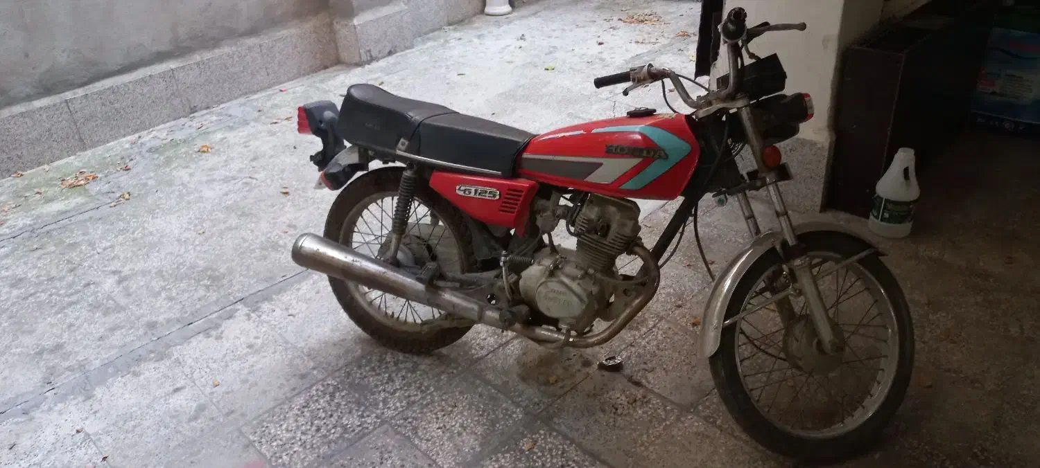 موتور ۱۲۵ مزایده|موتورسیکلت|کردکوی, |دیوار