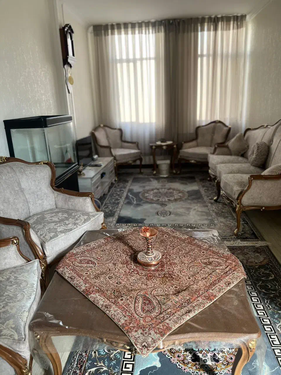 مبل استیل سلطنتی|مبلمان خانگی و میز عسلی|تهران, سعادتآباد|دیوار