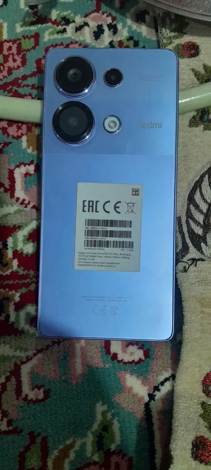 نوت۱۳پرو۵۱۲رام۱۲|موبایل|خرم‌آباد, |دیوار