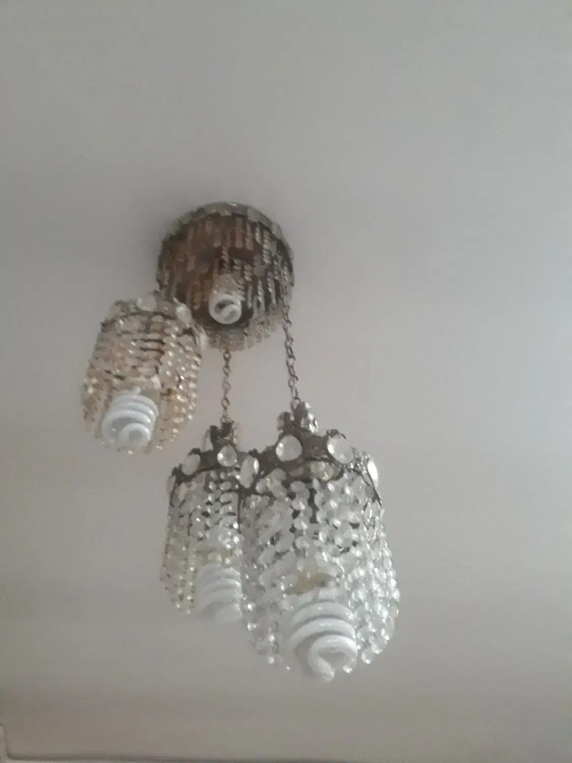 لوستر چهار شعله|لوستر و چراغ آویز|شهرکرد, |دیوار