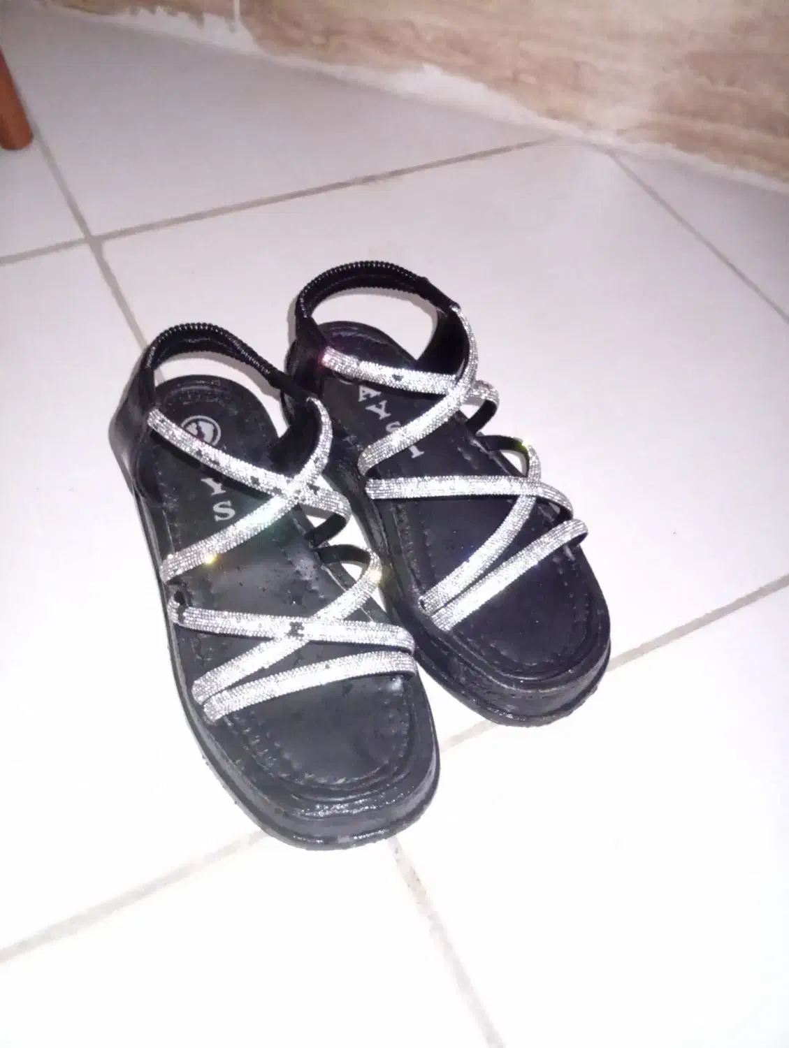 کفش صندل مشکی|کیف، کفش، کمربند|سبزوار, هویزه|دیوار