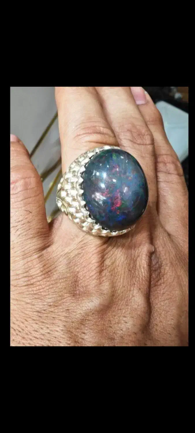 انگشترهای اوپال والماس بینظیر|جواهرات|تهران, دانشگاه شریف|دیوار