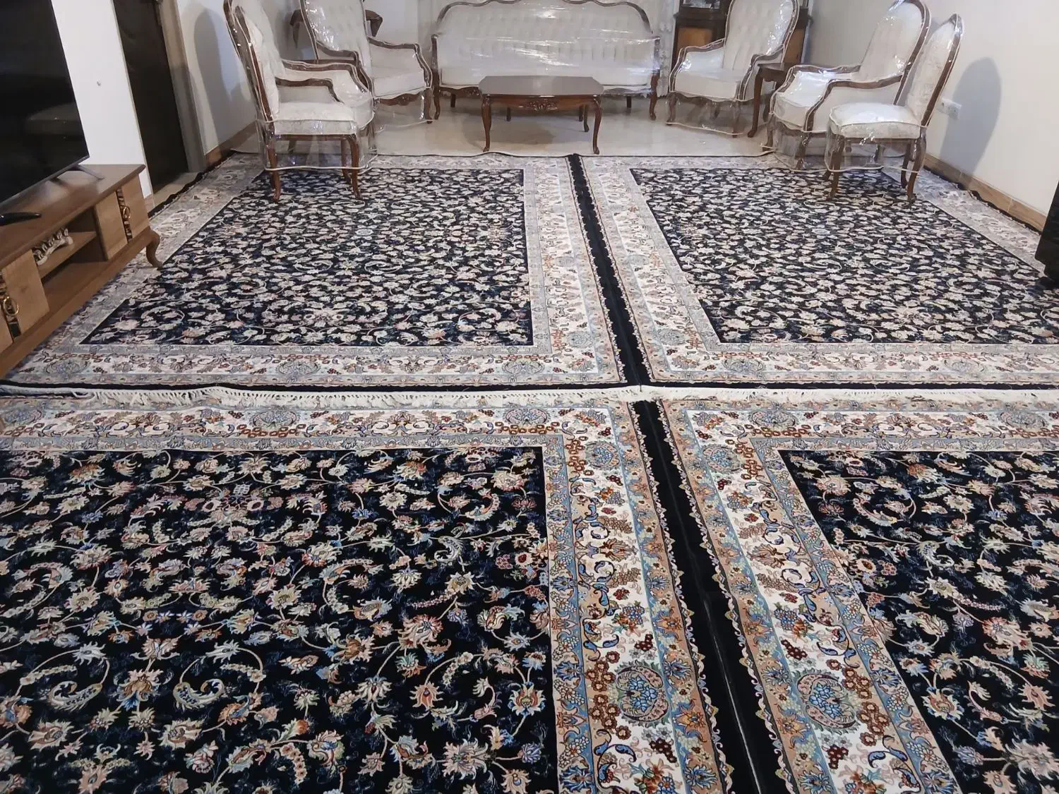 ۹تا فرش ۹متری در حدنو که ۲ تا نو نو|فرش|همدان, |دیوار