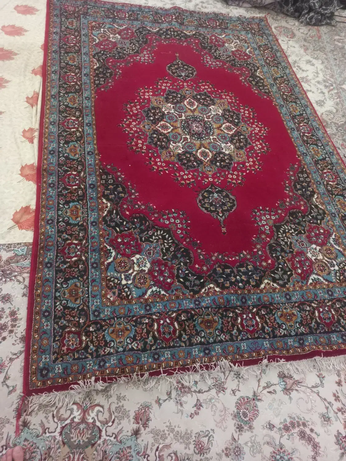 فرش ۶ متری|فرش|قزوین, |دیوار