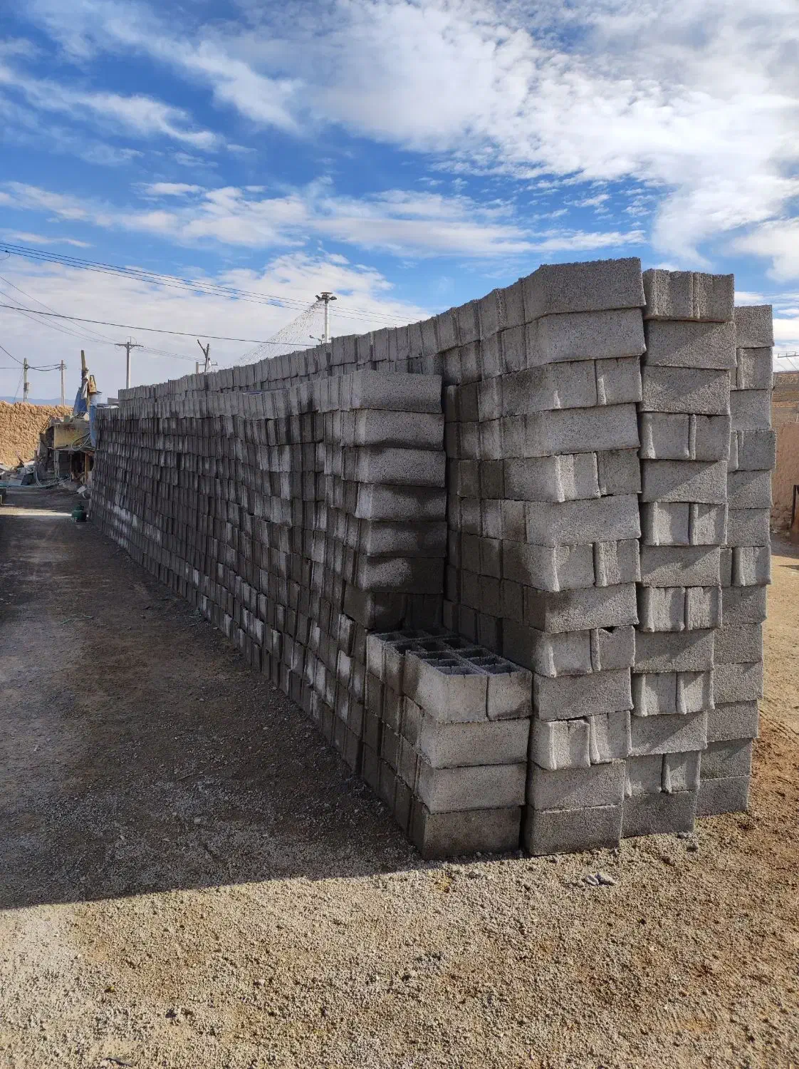 بلوک دیواری ته بسته|مصالح و تجهیزات ساختمان|یزد, |دیوار