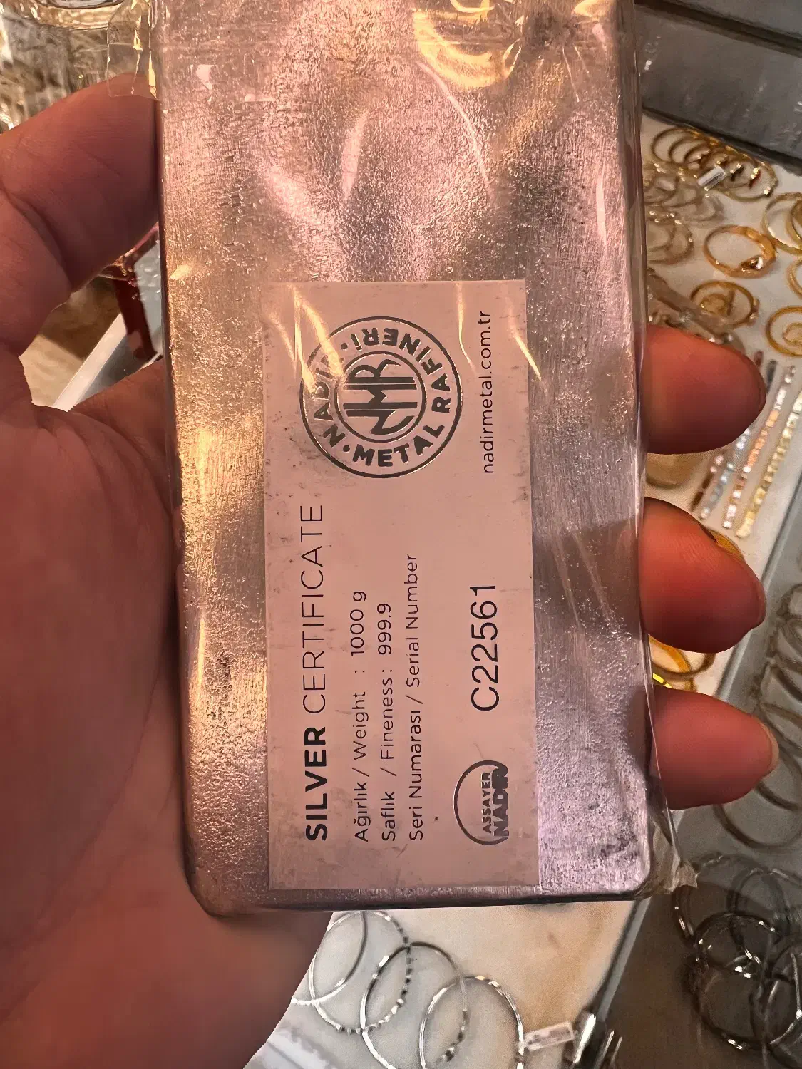 فروش عمده ندیر ترکیه ۹۹۹.۹|جواهرات|تهران, بازار|دیوار