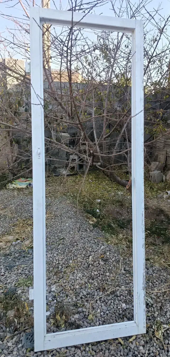 دوعدد درب آلومینیوم دستشویی حموم|مصالح و تجهیزات ساختمان|سراجو, |دیوار