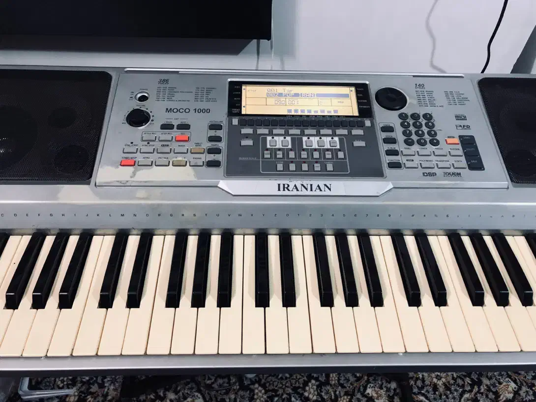 فروش کیبورد moco 1000|پیانو، کیبورد، آکاردئون|گرگان, |دیوار