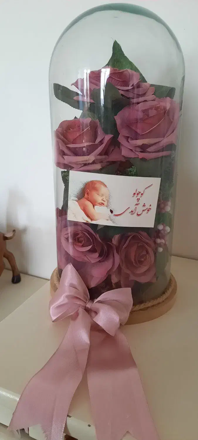 گل شیشه ای|گل مصنوعی|زنجان, |دیوار