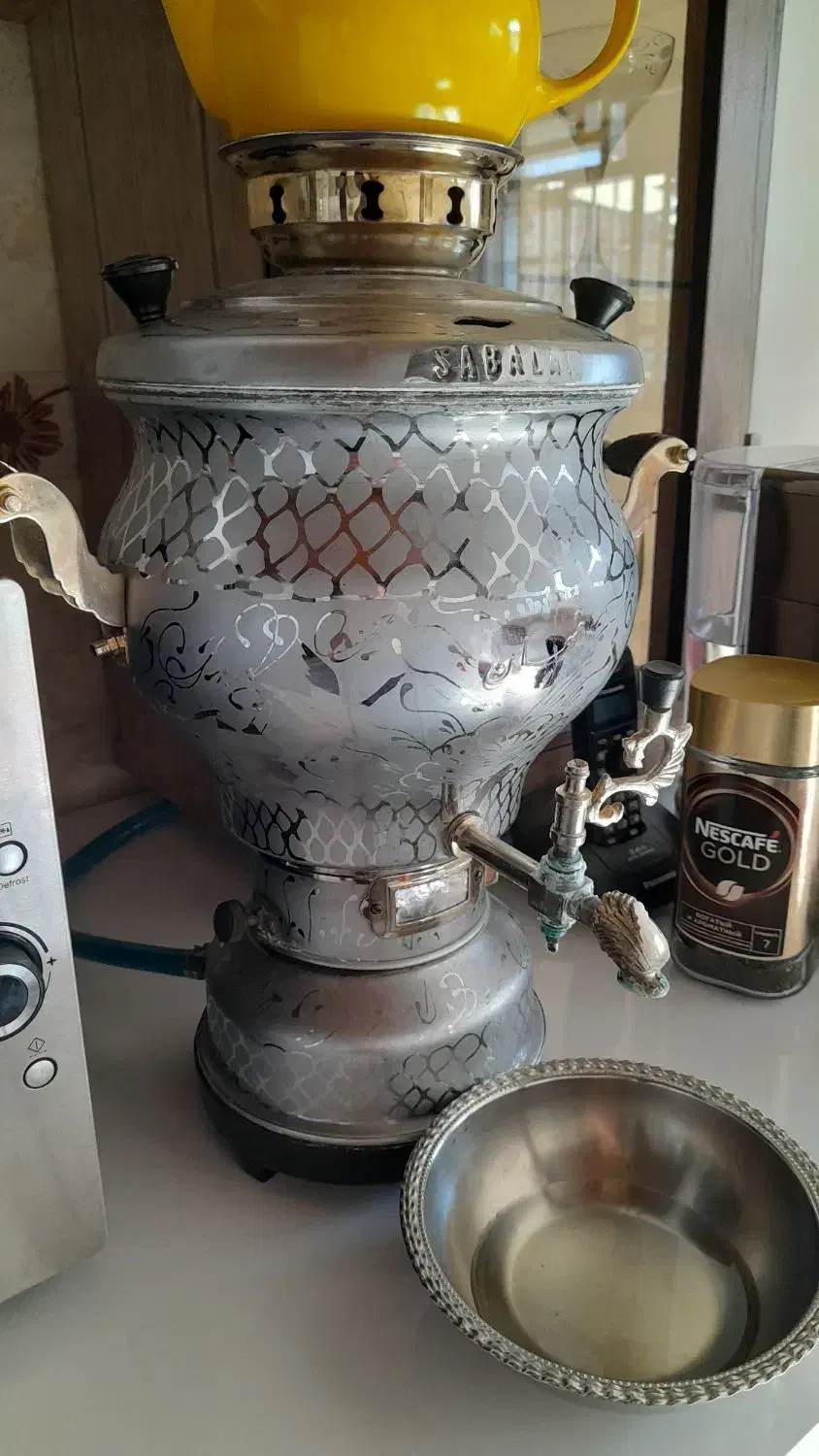 سماور ۵ لیتر سالم سالم|سماور، چایساز، قهوهساز|خرمآباد, |دیوار