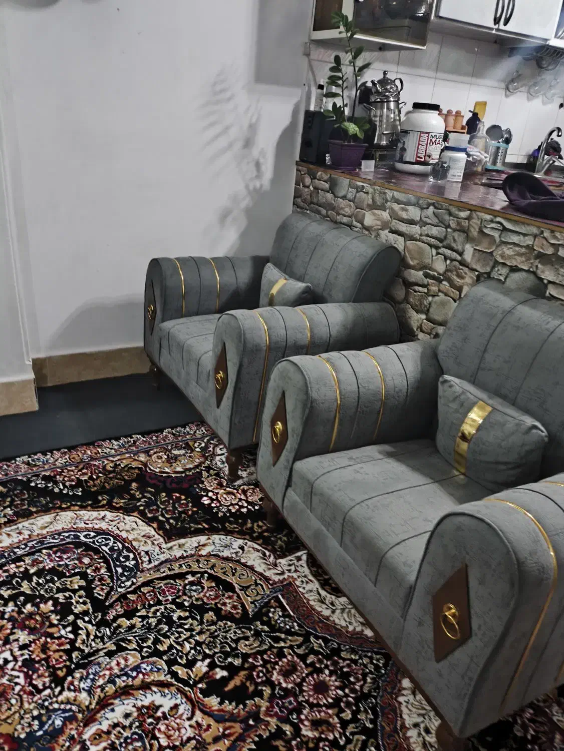 مبل راحتی ۷نفره|مبلمان خانگی و میز عسلی|گنبد کاووس, |دیوار