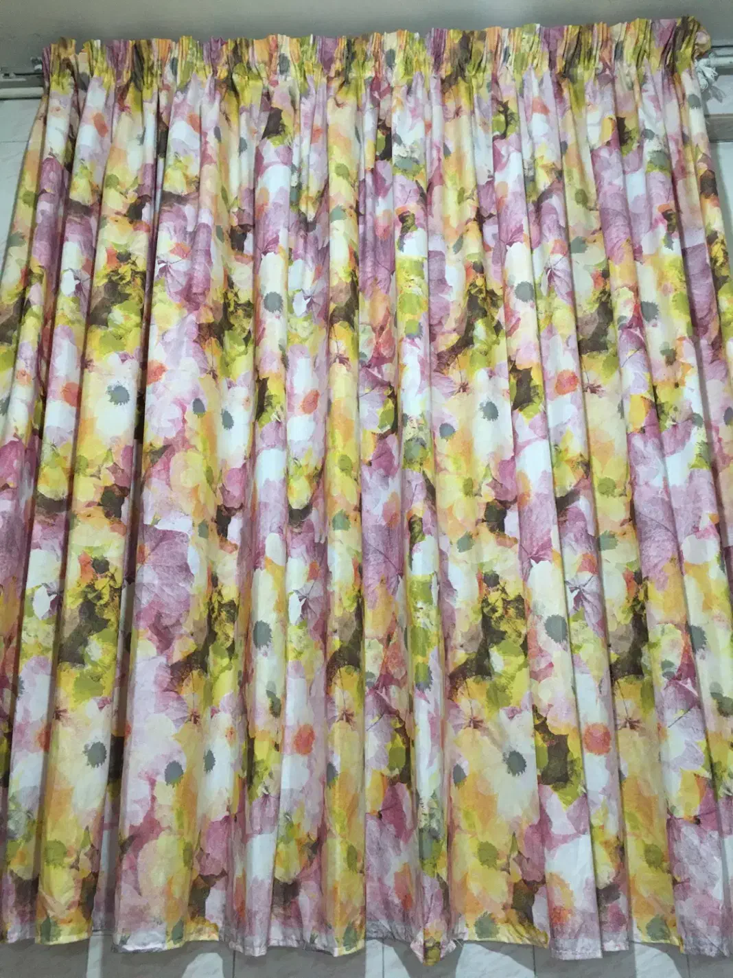 دو عدد پرده آشپزخونه نو|پرده، رانر، رومیزی|قزوین, |دیوار