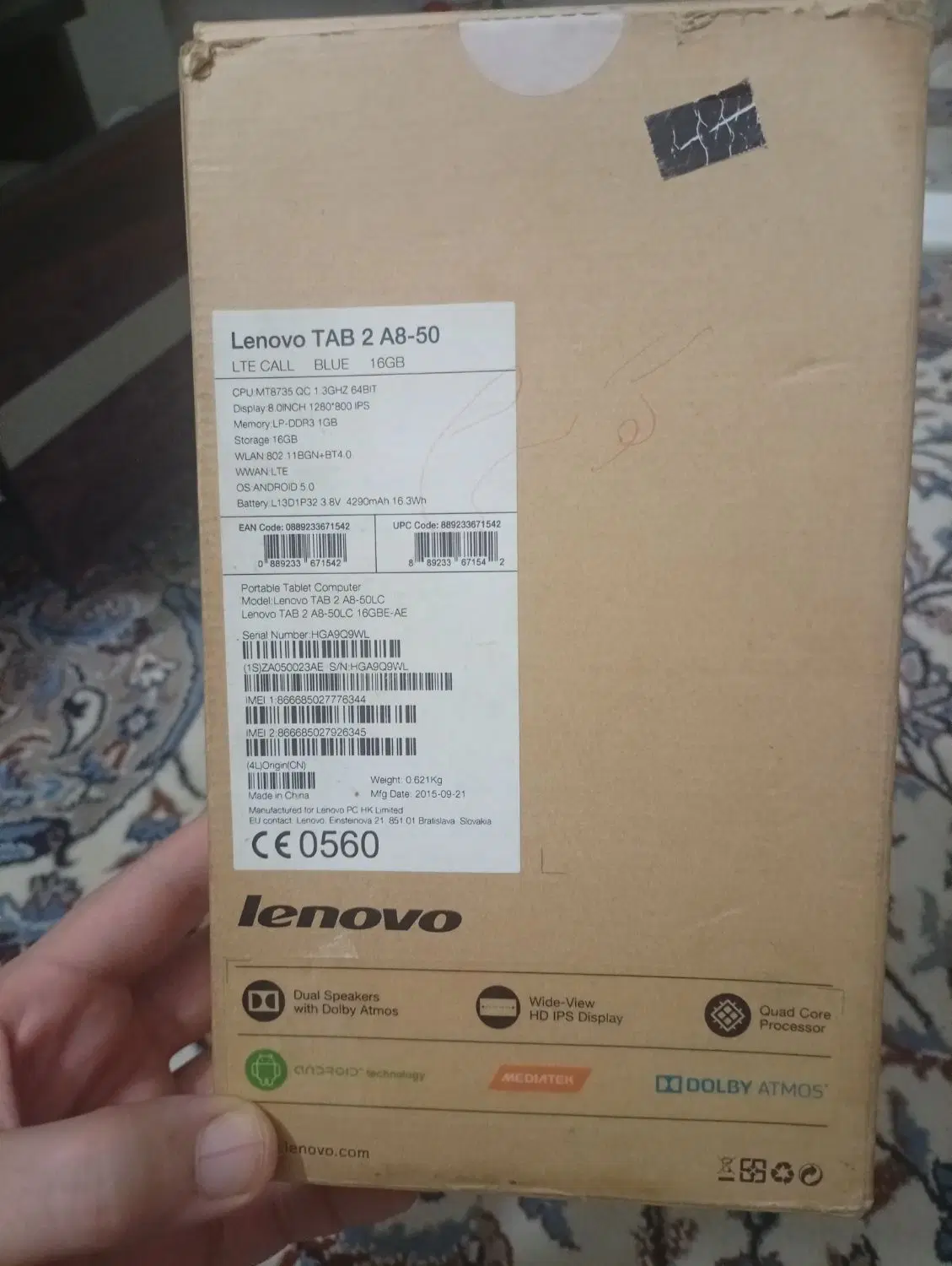 lenovo tab 2 Ab-50|تبلت|تهران, نازی‌آباد|دیوار