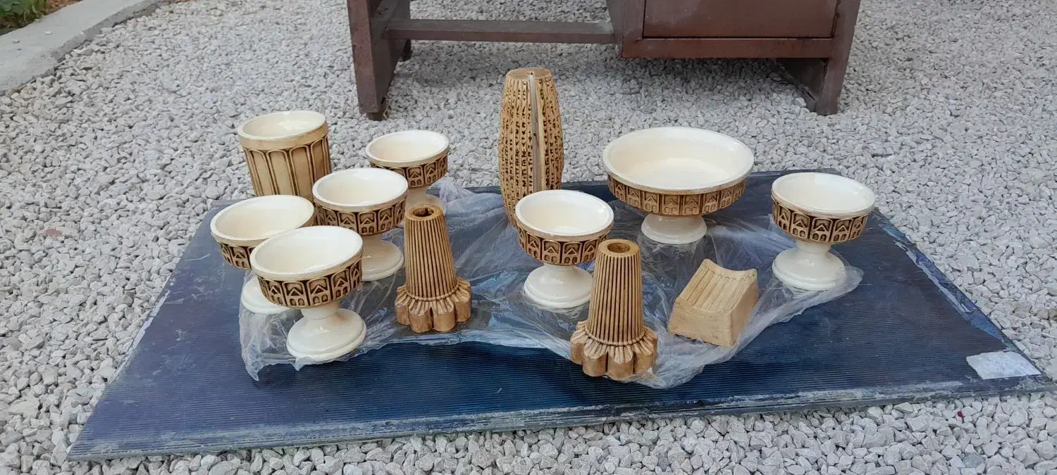 ست هفت سین منشور عمده وتک وظروف یلدایی|صنایع دستی و سایر لوازم تزئینی|مرودشت, دولت آباد|دیوار