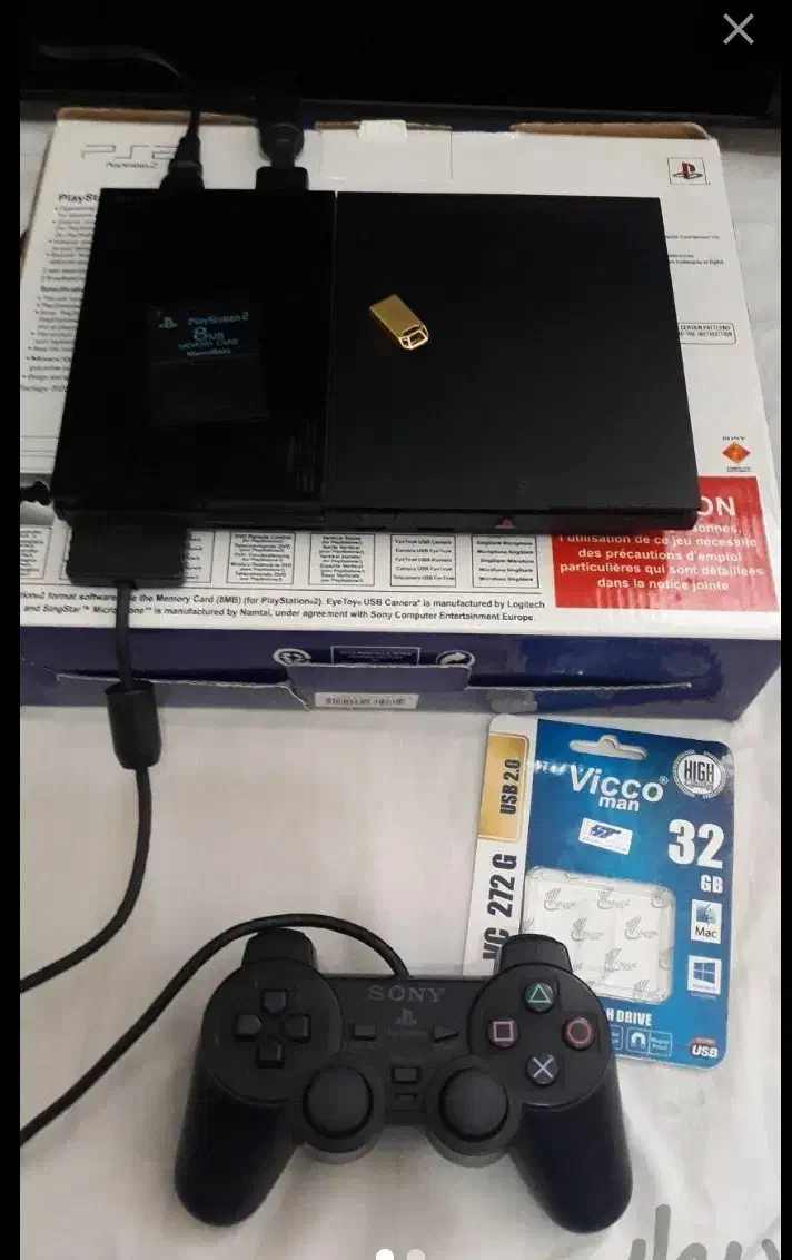 پلی استیشن ۲ سونی ۲ ps2 مشابه نو لنز قوی فلش 16|کنسول، بازی ویدئویی و آنلاین|کرج, گلشهر|دیوار