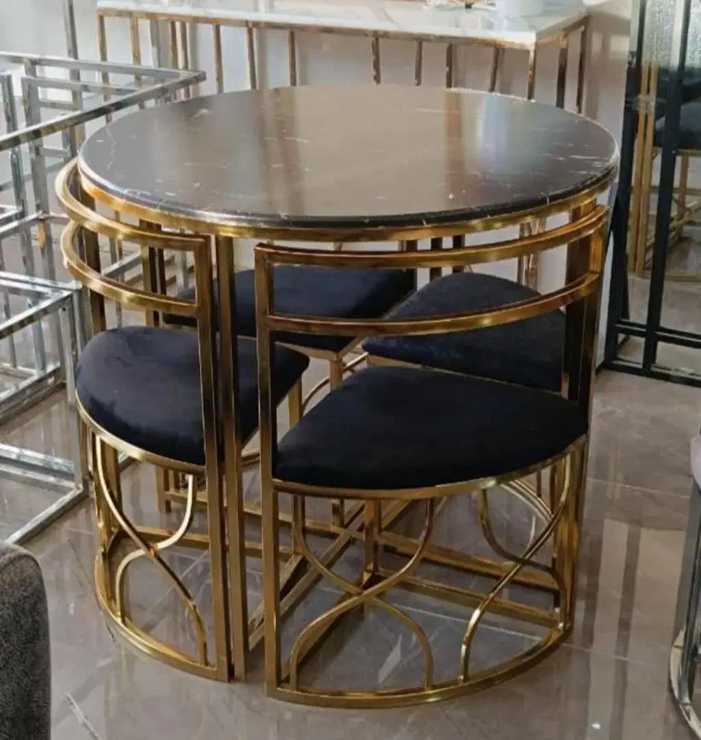 میز ناهارخوری فلزی|میز و صندلی غذاخوری|تهران, صاحب الزمان|دیوار