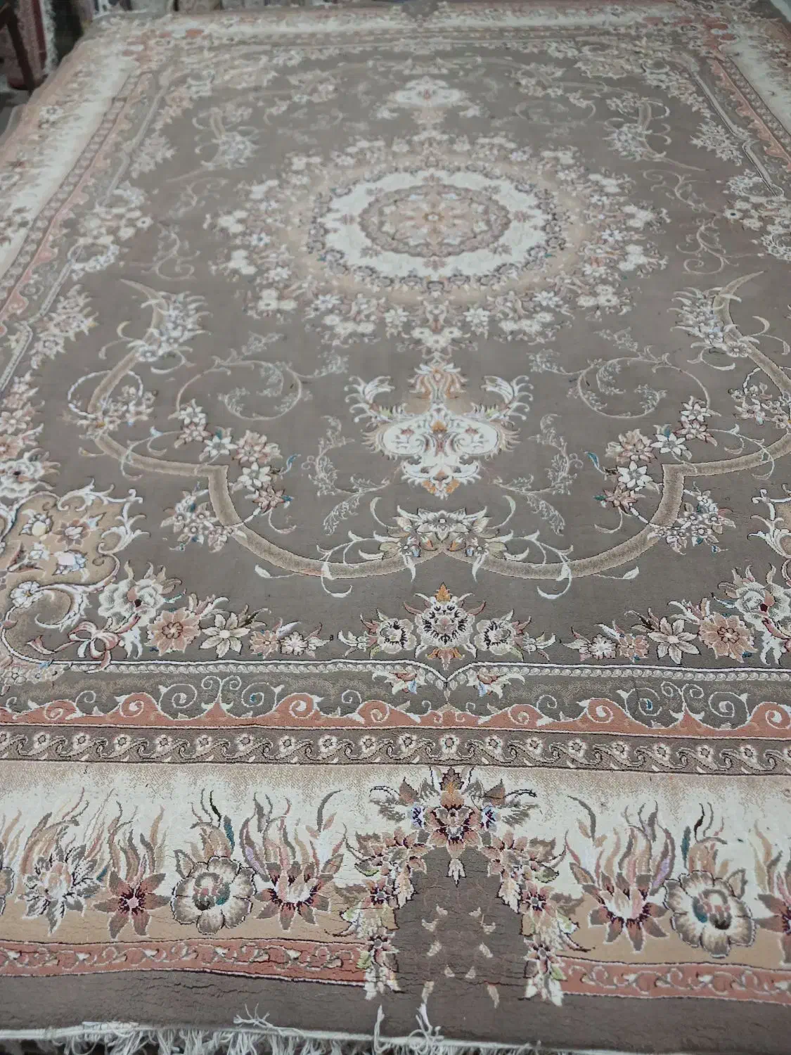 ۴ تخته فرش ۱۲متری|فرش|لنجان, |دیوار