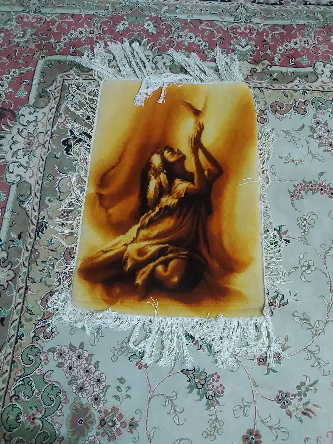 تابلو فرش دستبافت تبریز|تابلو فرش|اصفهان, همت‌آباد|دیوار