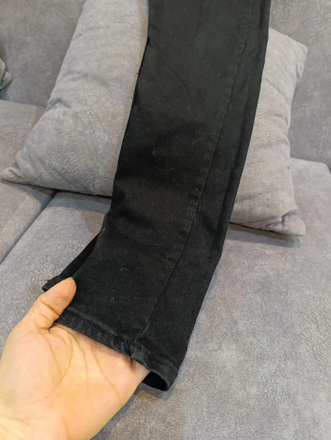 شلوار لی مشکی ، مشکی درحد نو پسرونه|کفش و لباس بچه|باقرشهر, |دیوار