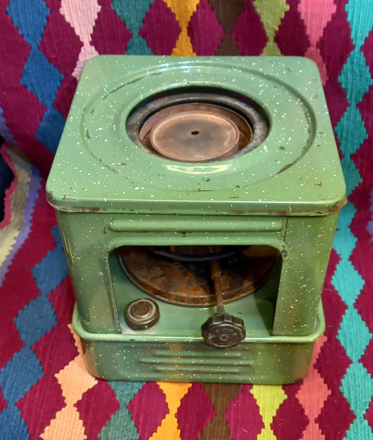 چراغ خوراک پزی قدیمی|کلکسیون اشیاء عتیقه|قم, سرحوض|دیوار