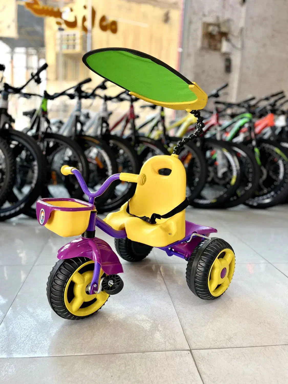 سه چرخه کودک|دوچرخه، اسکیت، اسکوتر|شوشتر, |دیوار