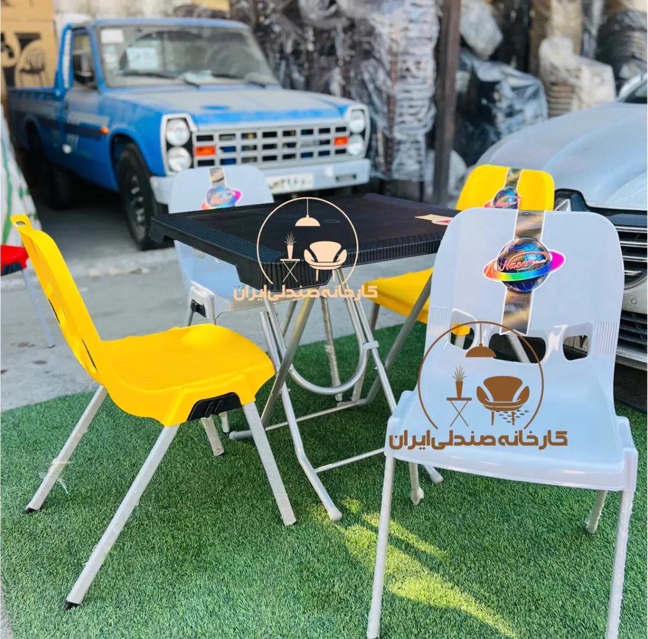 صندلی پلاستیکی باغی ویلا کیمیا|میز و صندلی غذاخوری|سرپل ذهاب, |دیوار