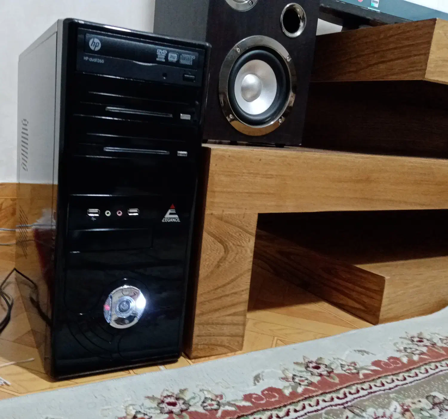 کیس کامل آماده‌کار . هارد 1TB سالم، رم 6GB|رایانه رومیزی|سنندج, |دیوار