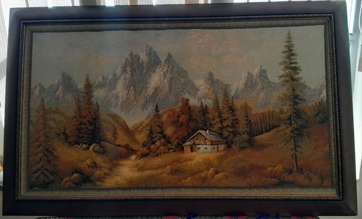 تابلو طرح اسپانیایی|تابلو فرش|شهرکرد, |دیوار