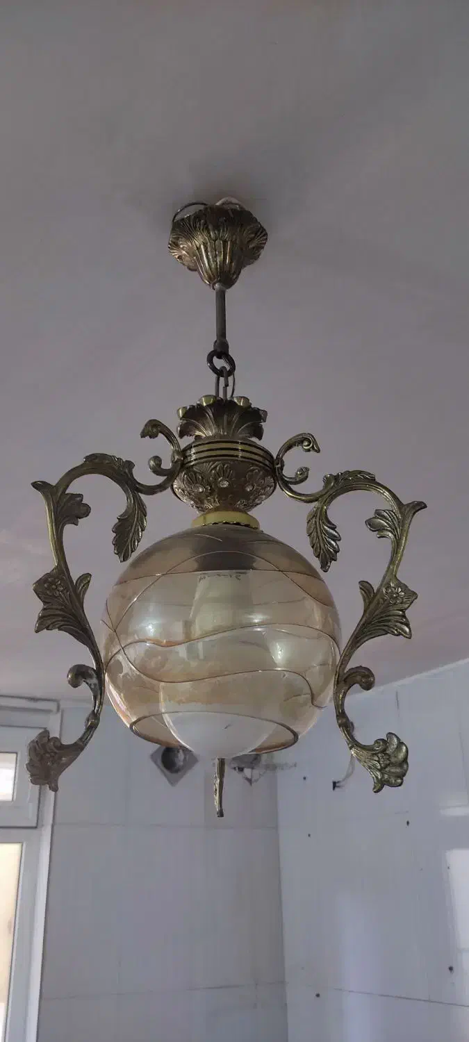 لوستر برنز|لوستر و چراغ آویز|اردبیل, |دیوار