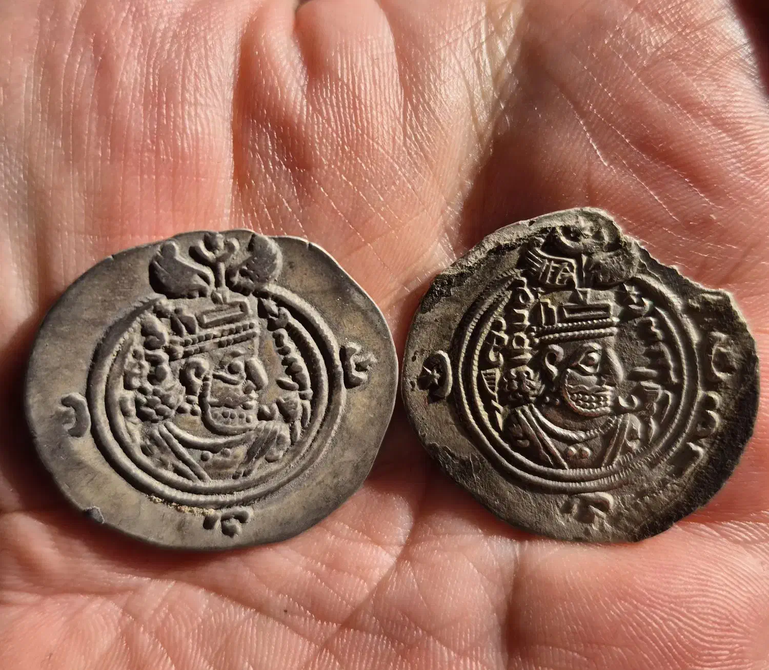 دو عدد سکه نقره اصالت دار|کلکسیون سکه، تمبر، اسکناس|اصفهان, پروین|دیوار