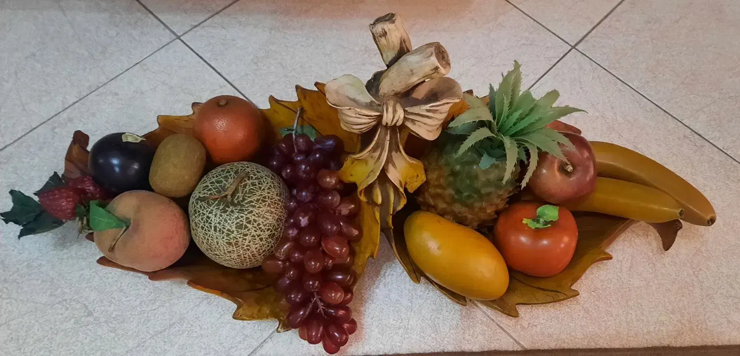 ظرف و میوه مصنوعی|صنایع دستی و سایر لوازم تزئینی|لاهیجان, طالقانی|دیوار