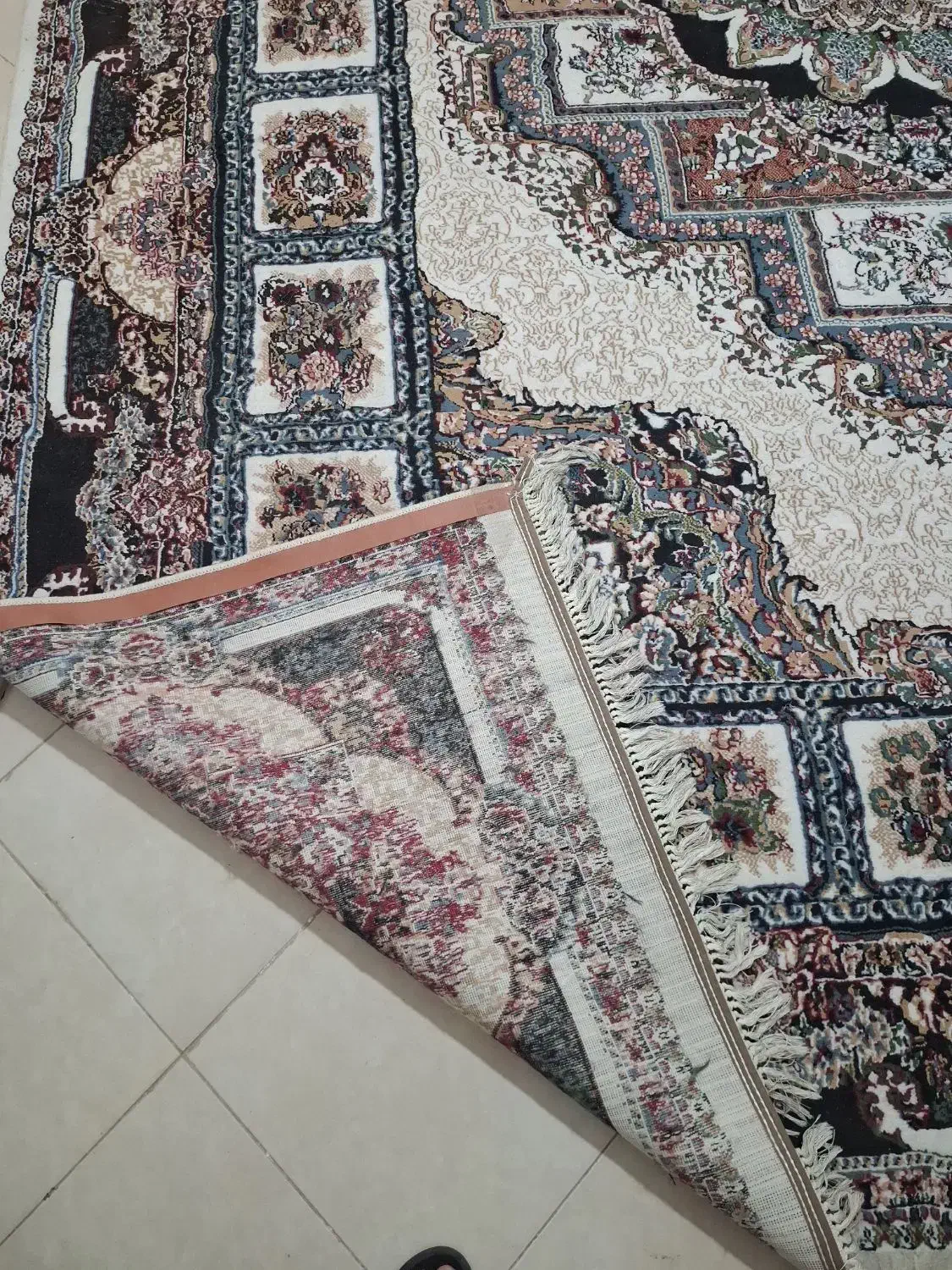 فرش ۱۲ متری ۲ عدد|فرش|فیروزکوه, |دیوار