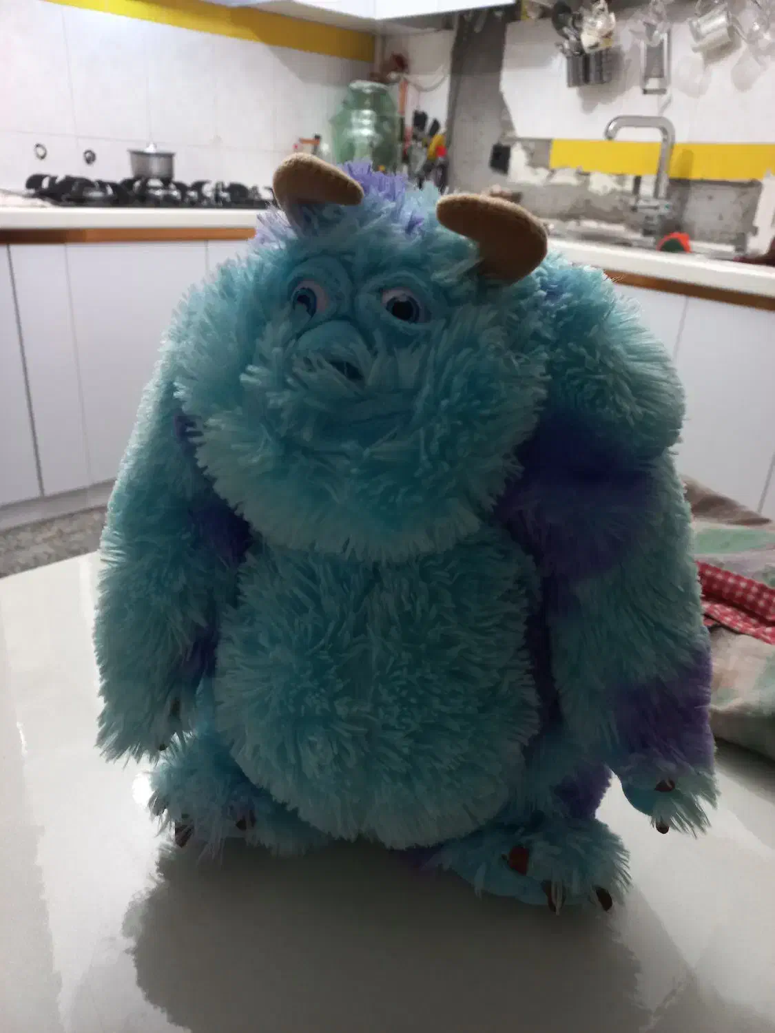 عروسک سالیوان|اسباببازی بچه|لاهیجان, شیشه گران|دیوار