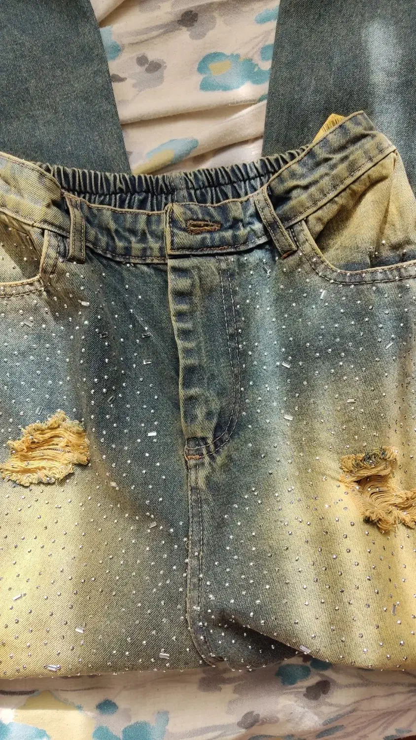 شلوار بگ نگین دار|لباس|تهران, سازمان آب|دیوار