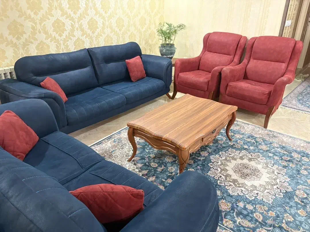 مبل هفت نفره|مبلمان خانگی و میز عسلی|تهران, بوستان چیتگر|دیوار