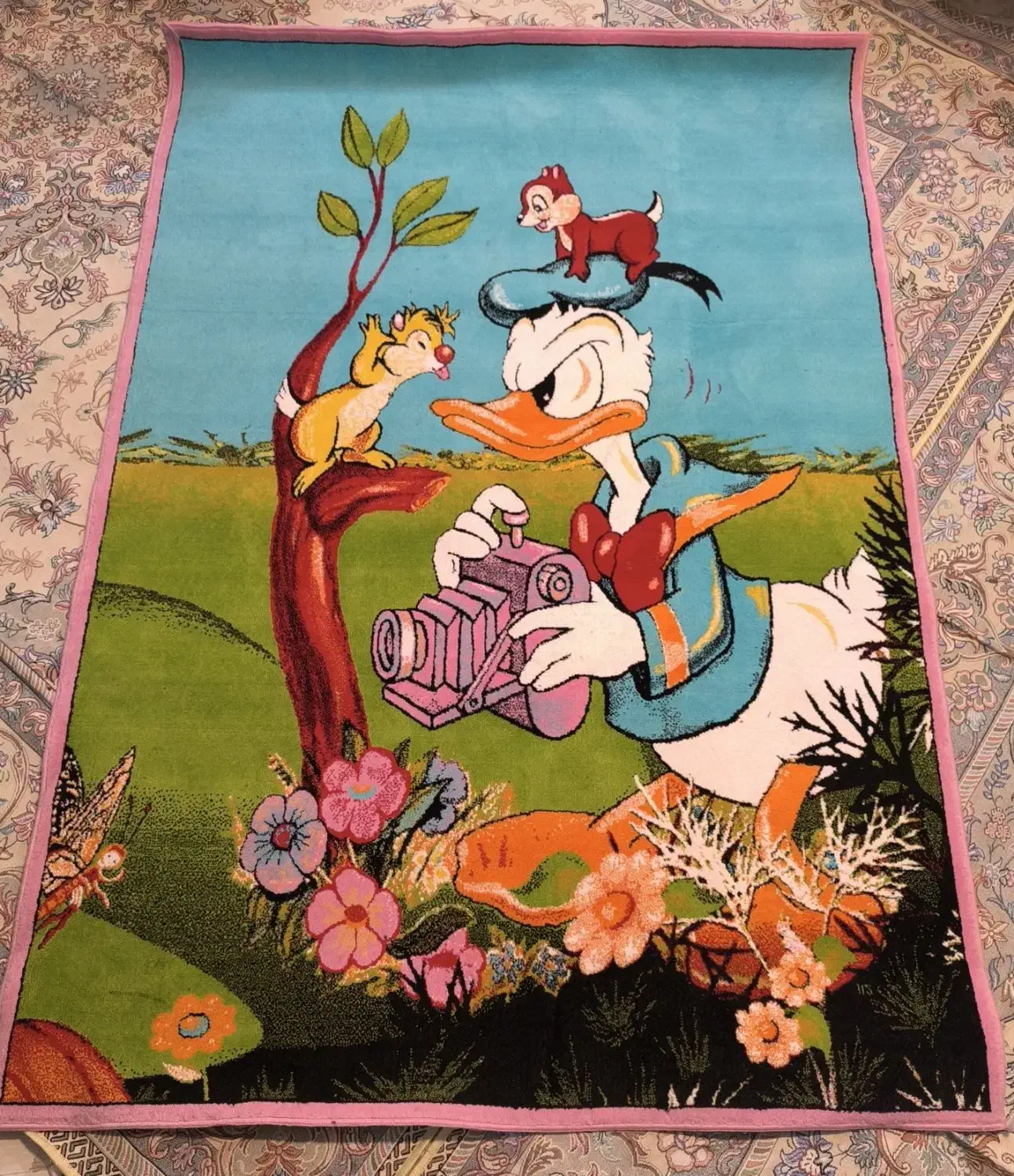 قالیچه طرح کودک|فرش|مشهد, تبادکان|دیوار