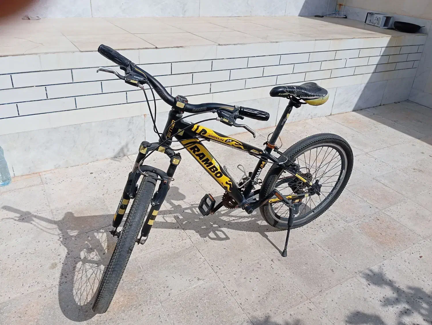 دوچرخه Rambo سایز 24|دوچرخه، اسکیت، اسکوتر|لامرد, |دیوار