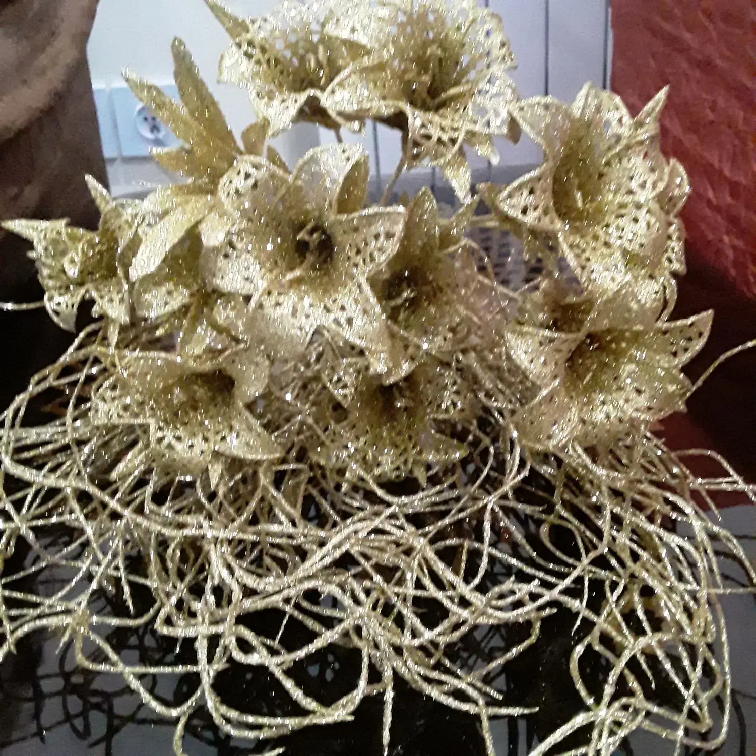 شاخه گل|گل مصنوعی|ملارد, |دیوار