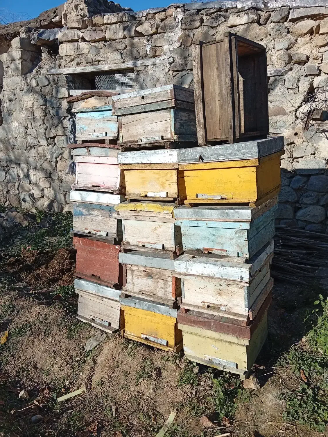 کندو خالی|حیوانات مزرعه|آبش احمد, |دیوار