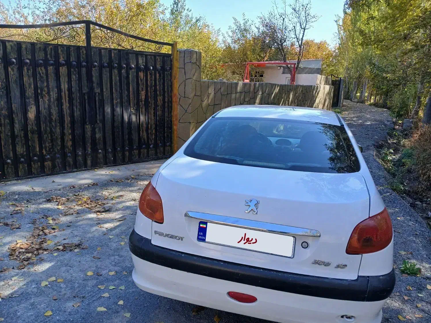 ۲۰۶درحدصفرموتوردوهفته تمیرکامل|خودرو سواری و وانت|خوی, |دیوار