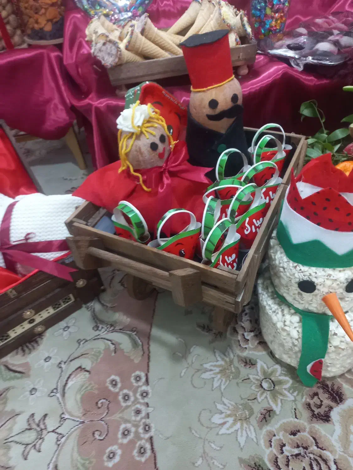 کرایه صندوق و گاری چوبی نو|خدمات پذیرایی، مراسم|قم, پردیسان|دیوار