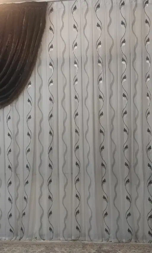 پرده حریر|پرده، رانر، رومیزی|نهاوند, |دیوار