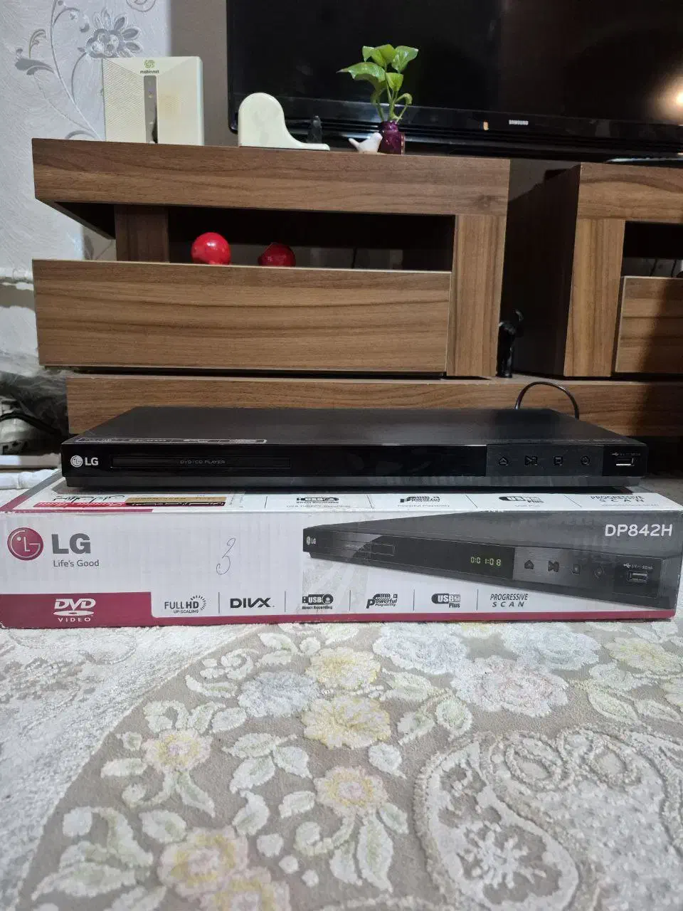 فروش DVD player پخش‌کننده دی‌وی‌دی ال‌جی|پخش‌کننده DVD و ویدیو|کرج, برغان|دیوار