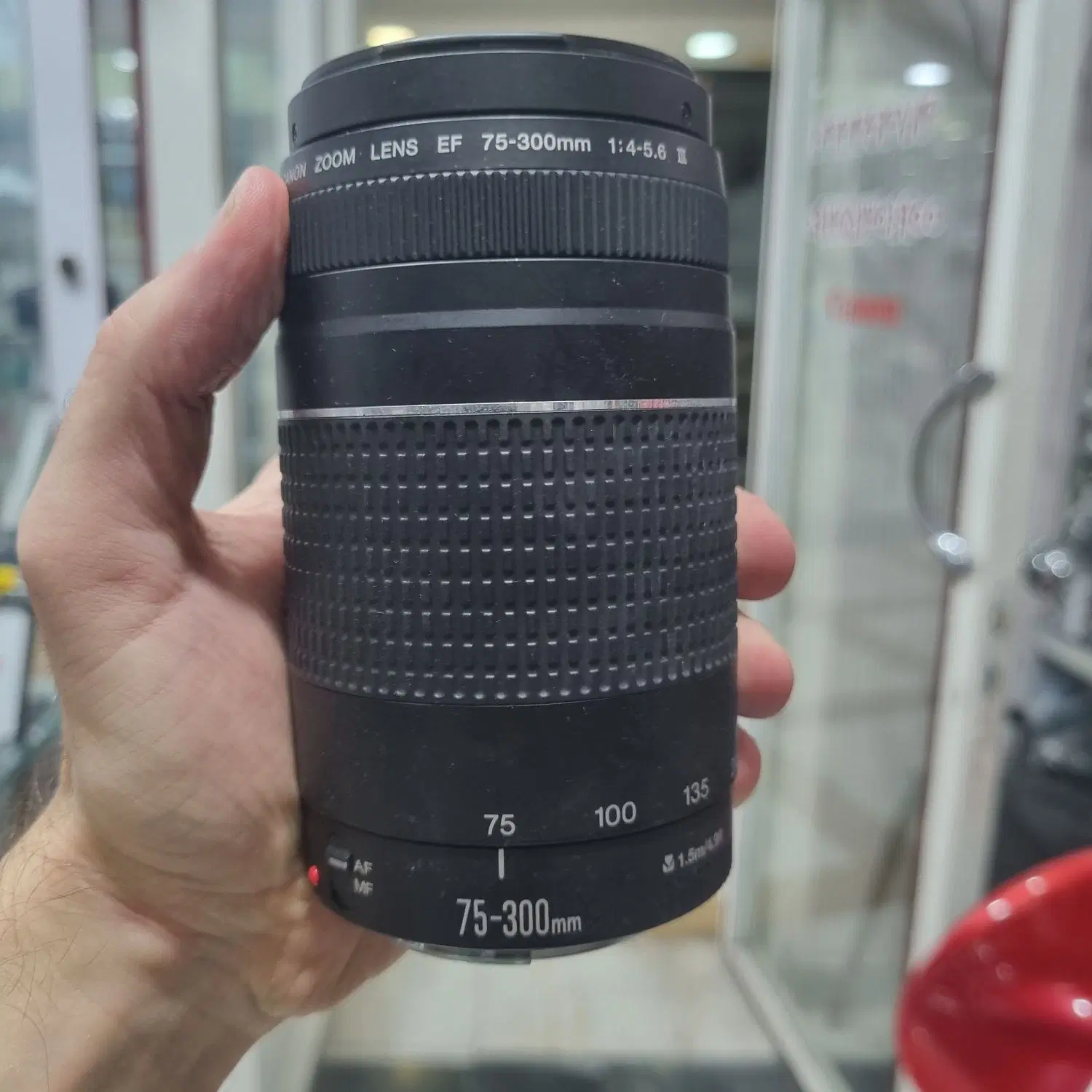 Canon 75-300|دوربین عکاسی و فیلمبرداری|تهران, چوب تراش|دیوار